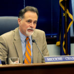 Sen. Peter Micciche chairs a Senate Finance Health and Social Ser