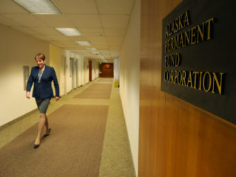 Alaska Permanent Fund Executive Director Angela Rodell at the corporate office, March 14, 2016. (Photo by Skip Gray/KTOO)