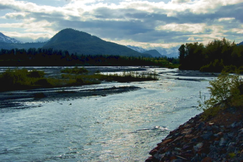 The Chilkat River in 2009. The river is one of the four bodies of water nominated for Tier 3 protection. (Creative Commons photo by Dave Bezaire)