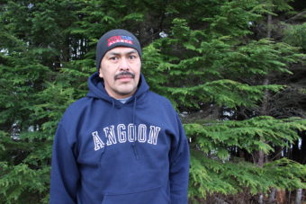 Angoon's Mayor Albert Howard is trying to protect his village's way of life. (Photo by Elizabeth Jenkins/KTOO)