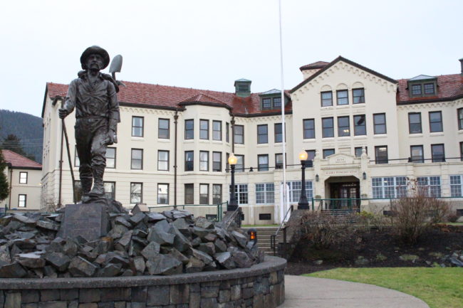 The Sitka Pioneer Home was the first such facility. Five others operate in Ketchikan, Juneau, Anchorage, Wasilla and Fairbanks. (Photo by Emily Kwong/KCAW)