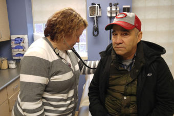 Ramon Ramos, of Indianapolis, is a Healthy Indiana member getting treated at the Jane Pauley Community Health Center. (Phil Galewitz/KHN)