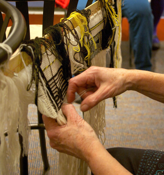 Revival of Ravenstail weaving style in good hands