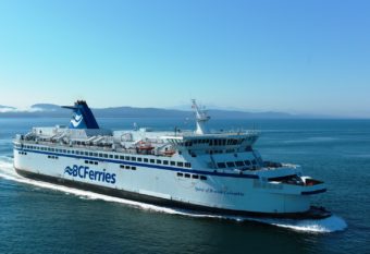The Spirit of British Columbia, a ferry in the province's fleet. (Kent Kallberg/BC Ferries)