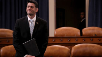 Speaker of the House Paul Ryan delivered remarks on the state of American politics last month. Win McNamee/Getty Images