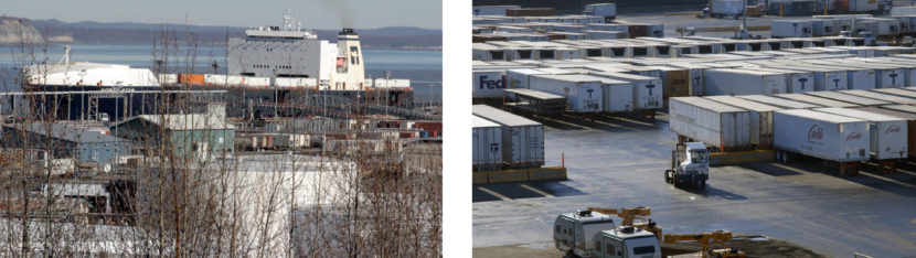 Freight at the Port of Anchorage