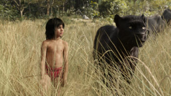 10-year-old Neel Sethi does persuasive work in The Jungle Book's digitized world. Courtesy of Walt Disney Studios