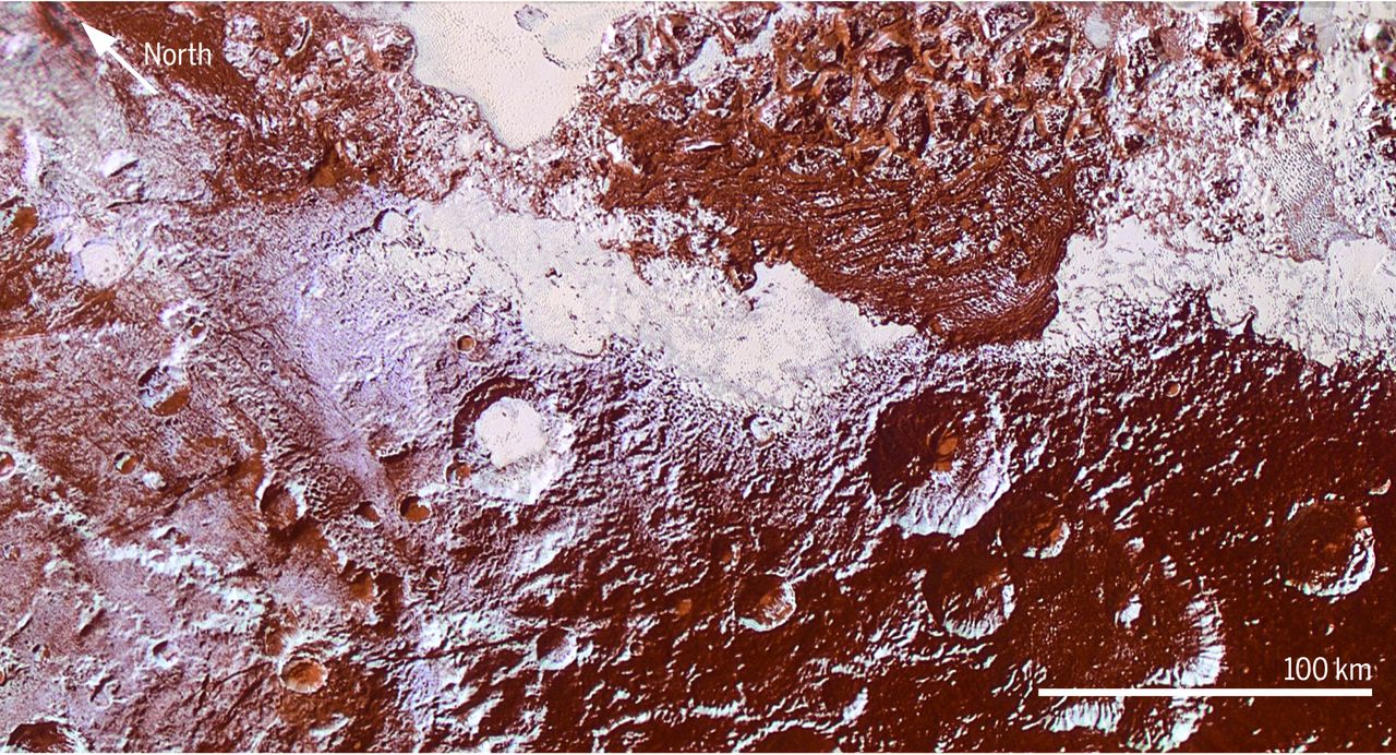 Pluto surface diversity