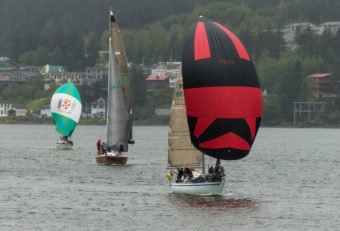 The regatta at the 2016 Juneau Maritime Festival (Photo by David Purdy/KTOO)