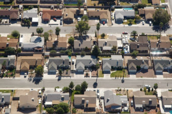 Former homeowner Brian Burns, who now rents an apartment in Henderson, Nev., says he "still sees a lot of empty houses" in Las Vegas, where about 20 percent of homeowners are still underwater in the wake of the housing crisis almost 10 years ago. Ethan Miller/Getty Images