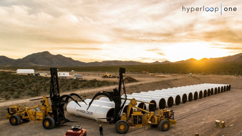 Tech startup Hyperloop One is trying to build a new mode of transportation that would involve pods moving at very high speeds through a tube. Hyperloop One