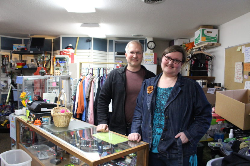 Rebecca and Mark Dundore say they want to give their employees pay raises and increased hours, but they say it's caused anxiety for some of their staff. (Photo by Elizabeth Jenkins/KTOO)