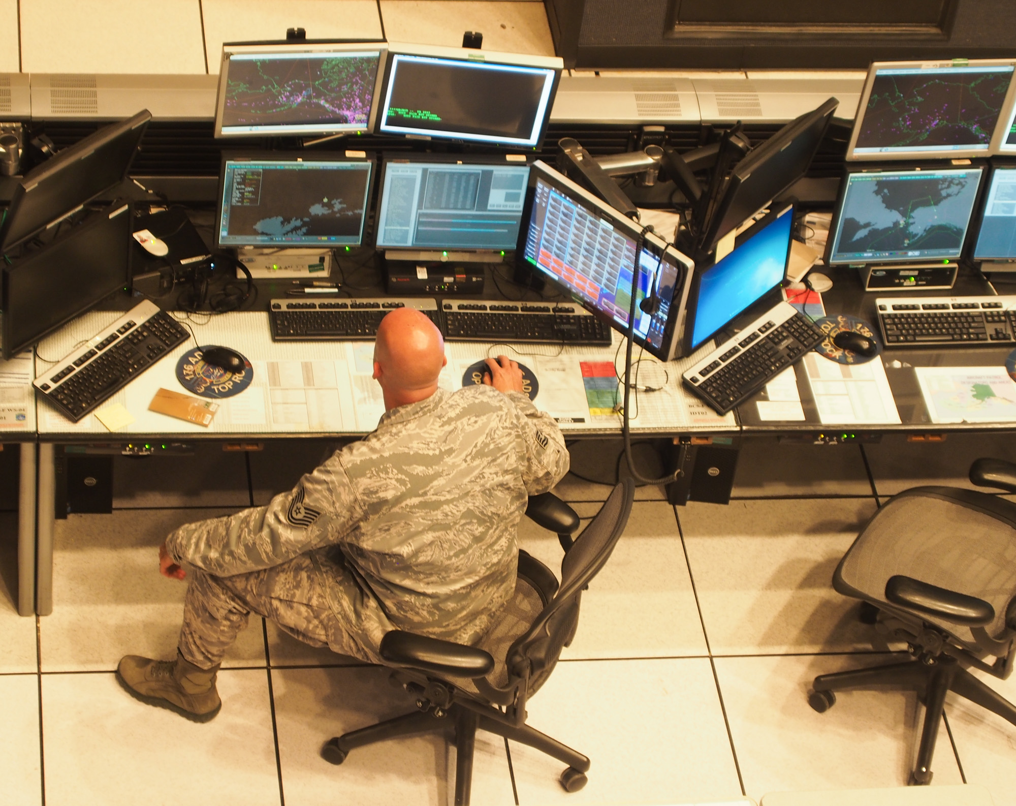 The pulses overhead remote radars still tie together Alaska’s air defense