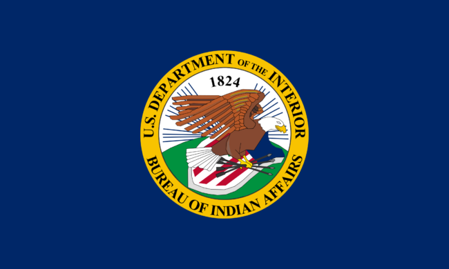 Bureau of Indian Affairs BIA Flag