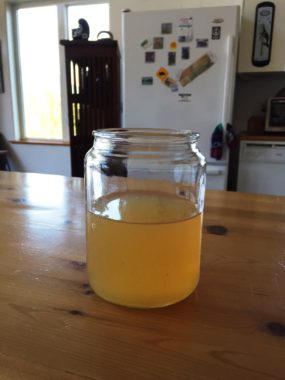 Haines resident Merrill Lowden took this picture of her water at about 4 p.m. Sunday, July 17, 2016.