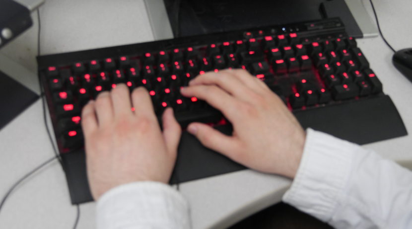 Brin Marx's keyboard