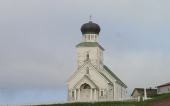 The Russian Orthodox Church on St. George Island on Aug. 8, 2012. (Creative Commons photo by D. Sikes)