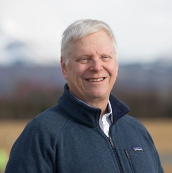 Democrat Steve Lindbeck is challenging incumbent Republican Don Young for Alaska's lone seat in the U.S. House of Representatives. (Photo courtesy Lindbeck for Alaska)