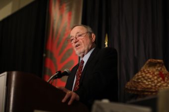 Rep. Don Young, R-Alaska, speaks to the National Congress of American Indians in March 2014. (Photo courtesy Office of Rep. Don Young)