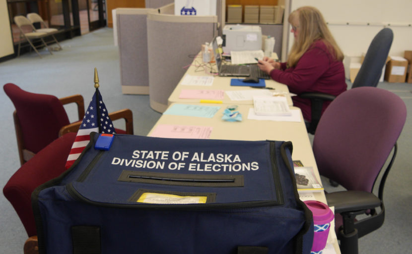 absentee early voting polling place