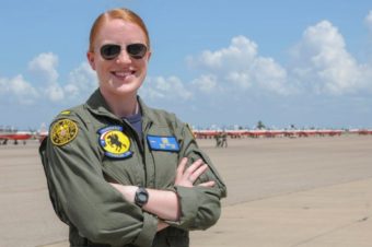 Ketchikan native Mari Freitag is participating in a Navy pilot training program with the "Rangers" Training Squadron in Corpus Christi, Texas. (Contributed photo)