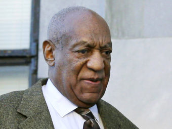 Comedian Bill Cosby outside a Norristown, Pa., courtroom in February. An appeals court has rejected Cosby's effort to reseal his deposition testimony about extramarital affairs, prescription sedatives and payments to women. (Mel Evans, Associated Press)