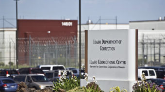 The Idaho Correctional Center south of Boise, Idaho, is a contract facility operated by Corrections Corporation of America. The Justice Department says it's phasing out its relationships with private prisons after a recent audit found they have more safety and security problems than ones run by the government. (Photo by Charlie Litchfield/AP)