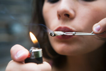 Since marijuana doesn't benefit mother or baby it should be avoided, researchers say. But there is stronger evidence for the harms of alcohol and tobacco. (Photo by Roy Morsch/Getty Images)