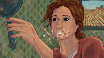 For the rural poor, finding dental care can be difficult to impossible. (Illustration by Michelle Kondrich for NPR)