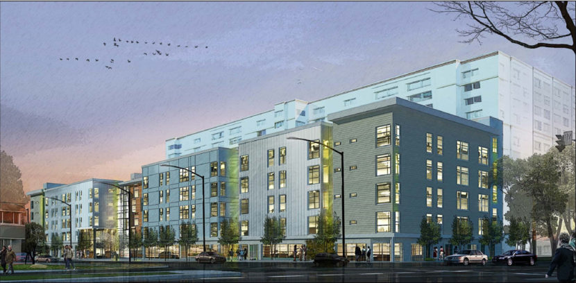 About 5,000 people have entered the lottery for the proposed Willie B. Kennedy development in San Francisco's Western Addition neighborhood. Courtesy of Tenderloin Neighborhood Development Corp.