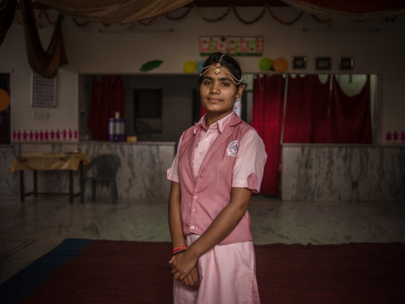 Many of the students at the Veerni Institute now aspire to college and careers. They speak confidently of becoming teachers and police officers. Poulomi Basu for NPR