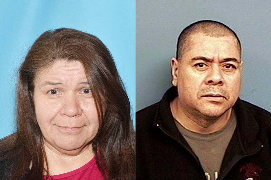 Juneau Police are looking for (L to R) Katherine Milton and Rafael Flores in connection with a recent shooting. (Photos courtesy of Juneau Police Department))