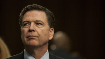 FBI Director James Comey testifies before the Senate Select Committee on Intelligence at the Hart Senate Building on Feb. 9 in Washington, D.C. Gabriella Demczuk/Getty Images