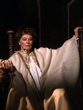 In Lion in Winter Katharine Hepburn plays a queen — one who has been locked up. (Photo courtesy of The Kobal Collection/AVCO Embassy)