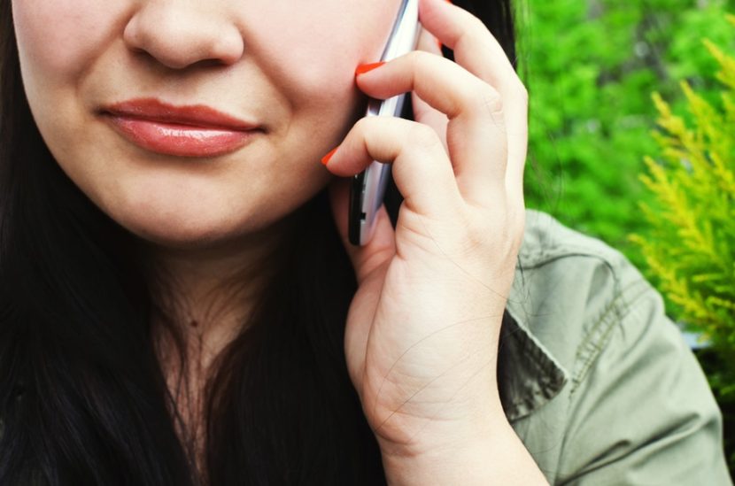 A woman on her cellphone. (Creative Commons Zero photo)