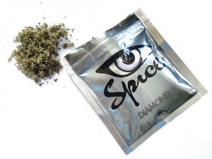 When spice first emerged it was a brand for synthetic chemicles purporting to replicate the effects of marijuana. Local governments like Anchorage have had a difficult time effectively banning similar products because manufacturers will often tweak the active ingredient.