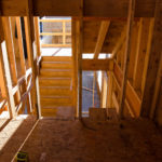 An under stairway in the Housing First Project on November 17, 2016. (Photo by David Purdy/KTOO)
