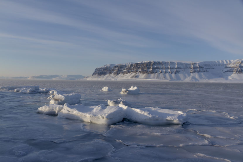 Svalbard ice pack