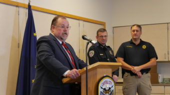 uneau District Attorney, James Scott, announced the role a new statewide protocol for officer-involved shootings will play in the investigation of Saturday's shooting.