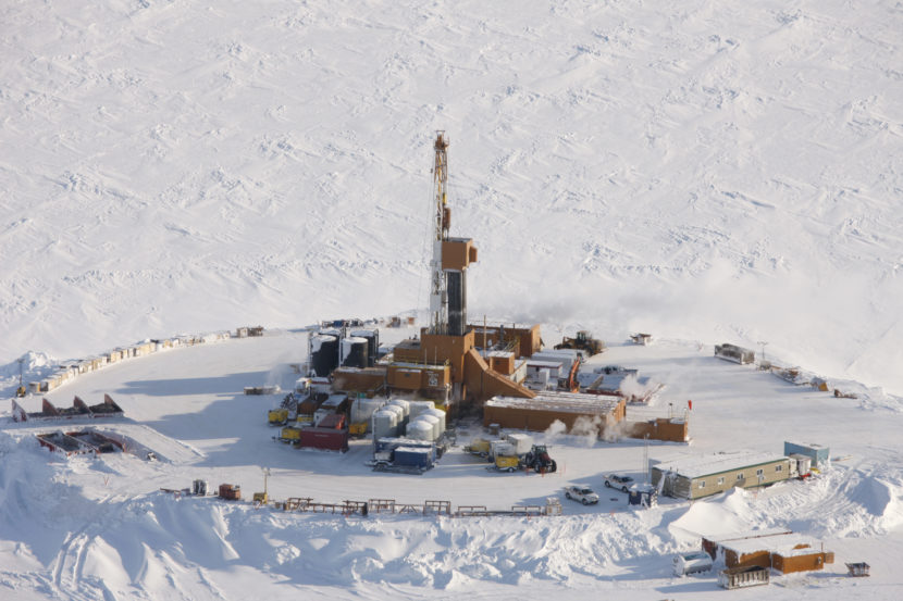 Caelus Energy's Smith Bay rig. Caelus CEO Jim Musselman says tax credits are needed to help develop the find. (Image courtesy Caelus Energy)