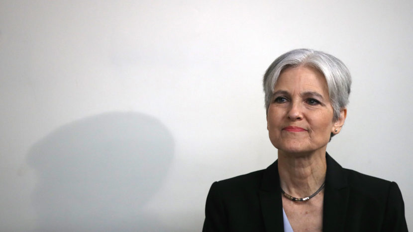 Jill Stein, at a press conference at the National Press Club in Washington, D.C., in August. Win McNamee/Getty Images