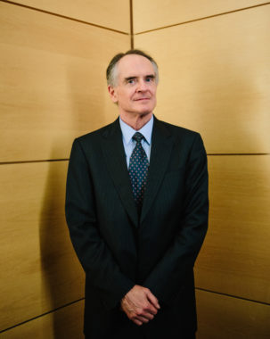 Jared Taylor promotes the idea that race is central to innate abilities and national success. He is working to build a United States explicitly for white people. Ariel Zambelich/NPR