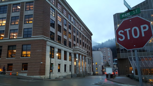 The Alaska State Capitol in downtown Juneau is open for business on Tuesday morning, Jan. 17, 2017, the opening day of the 30th Alaska Legislature.