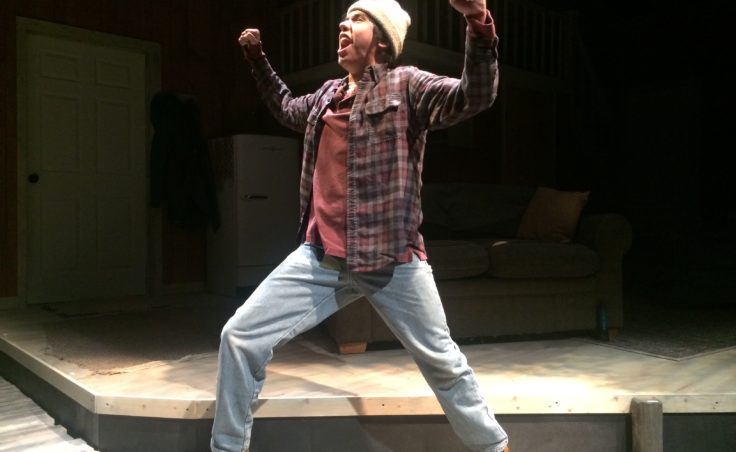 Kholan Sturdi plays Edward, the dutiful cousin who was raised in the village. (Photo by Scott Burton/KTOO)