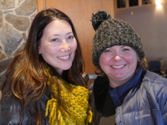 Sheila Fullbright, left, and Karen Smith, right.