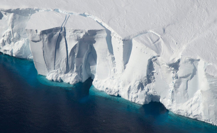 Getz Ice Shelf in West Antarctica