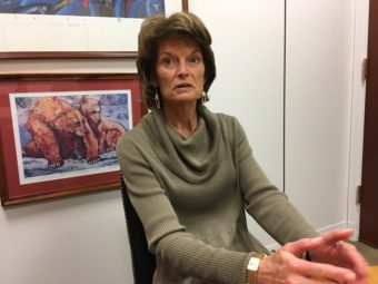 U.S. Sen. Lisa Murkowski, R-Alaska, wants to slow the repeal of the Affordable Care Act. (Photo by Liz Ruskin/APRN)