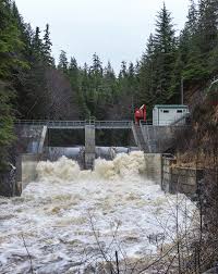 The Gunnuk Creek dam in Kake. (Photo courtesy of the Alaska Energy Authority)