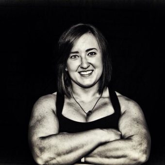 Natalie Hanson set a new American record in women’s powerlifting on January 28, 2017 in Milwaukee, WI when she squatted 578.7 pounds at the USA Power Lifting Wisconsin State Open Championship. (Photo by Ryan Carrillo/Lurchman Productions)