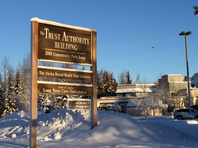 The Trust Authority Building in Anchorage houses their main offices. (Photo by Anne Hillman/Alaska Public Media)